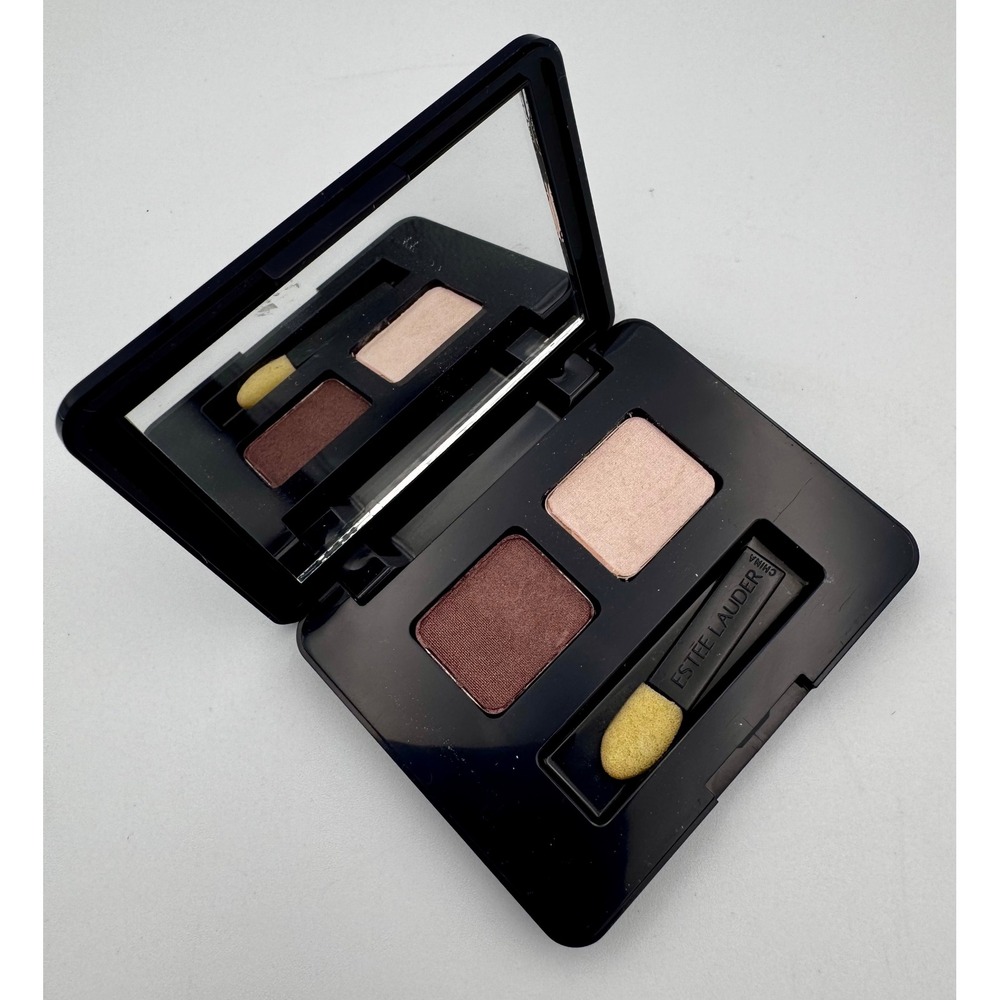 VINTAGE Estee Lauder Eyeshadow Duo Smoky Ember & Riviera Rose NEW Discontinued